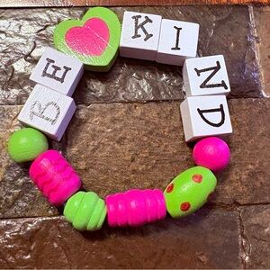 Colorful Be Kind Bracelet